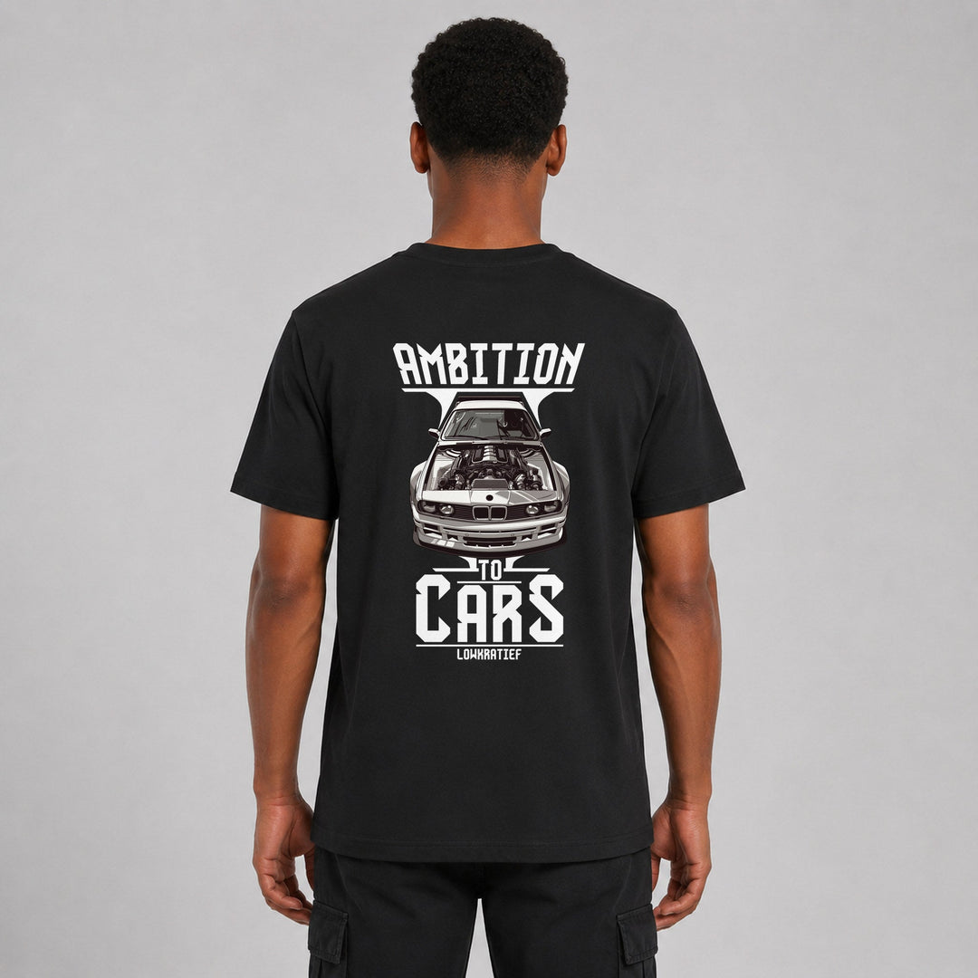 Ambition to Cars Sparbundle – T-Shirt Rückansicht