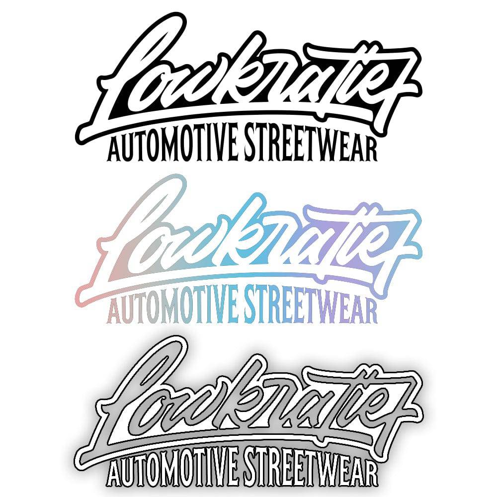 Logo Automotive Sticker - LOWKRATIEF CLOTHING