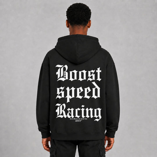 Boost Speed Racing Sparbundle – Hoodie Rückansicht