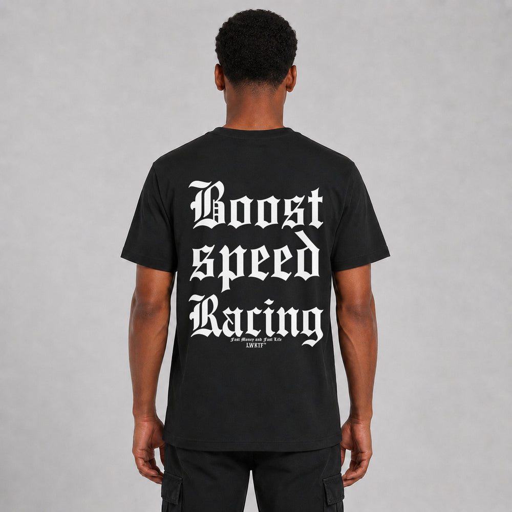 LOWKRATIEF Boost Speed Racing T-Shirt – Rückansicht