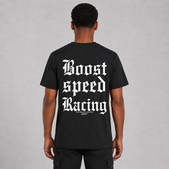 LOWKRATIEF Boost Speed Racing T-Shirt – Rückansicht