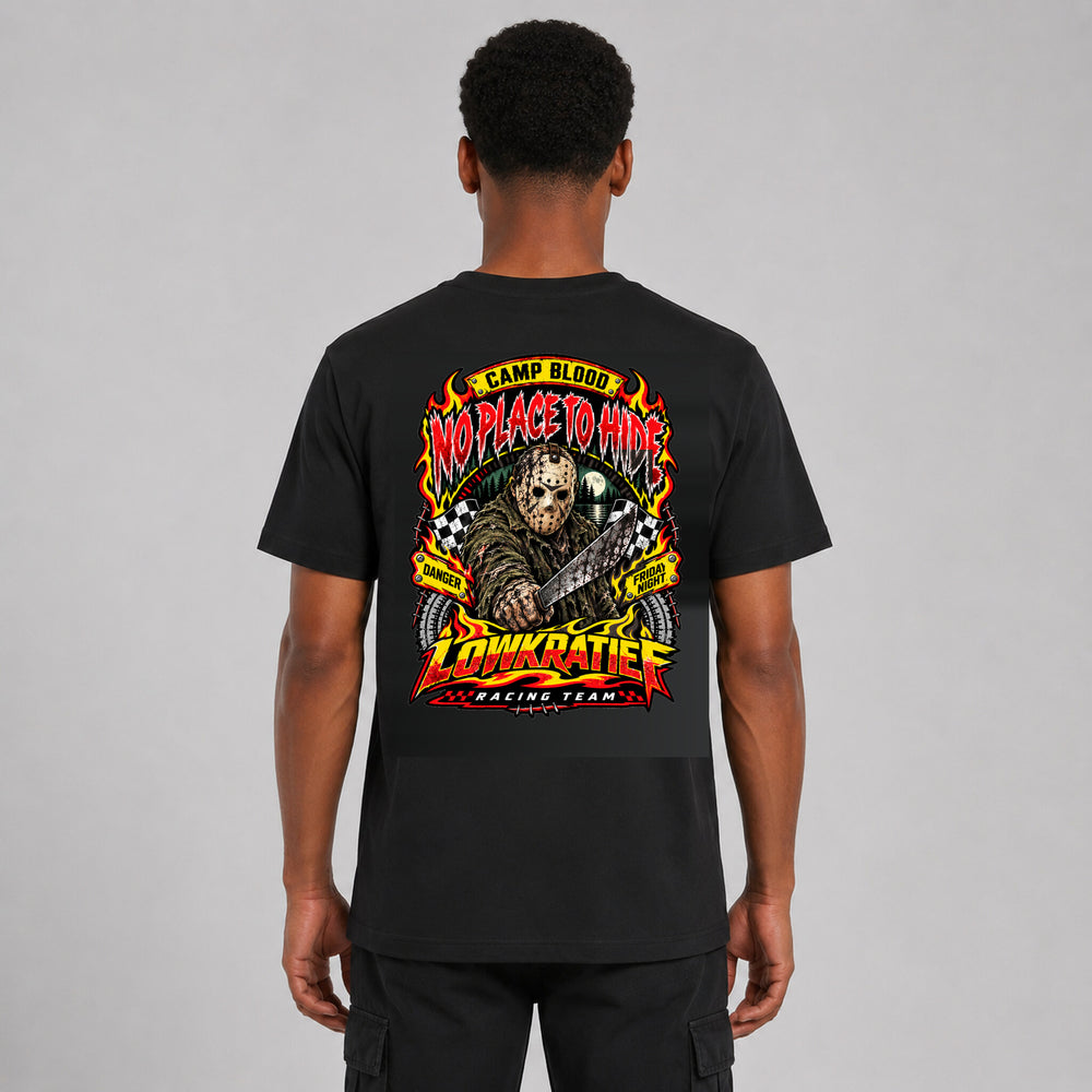 LOWKRATIEF No Place To Hide T-Shirt mit Backprint