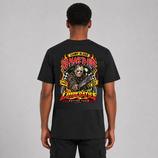 LOWKRATIEF No Place To Hide T-Shirt mit Backprint