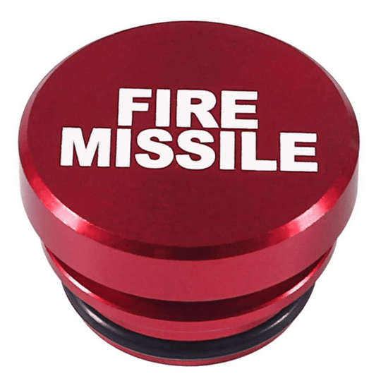 Fire Missile Rot Zigarettenanzünder Button - LOWKRATIEF CLOTHING