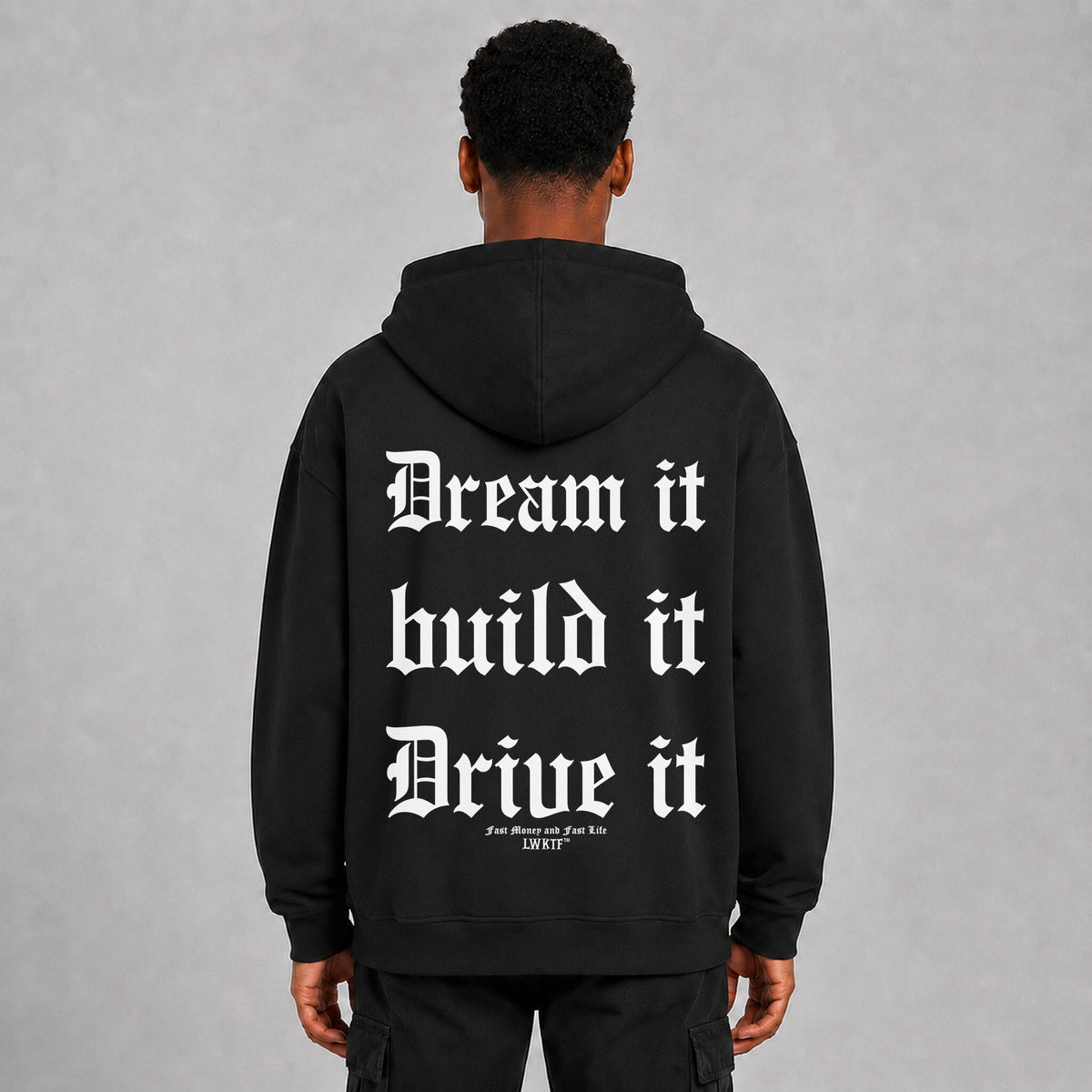 Dream it Sparbundle – Hoodie Rückansicht