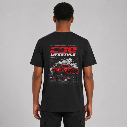 E30 Lifestyle Sparbundle – T-Shirt Rückansicht