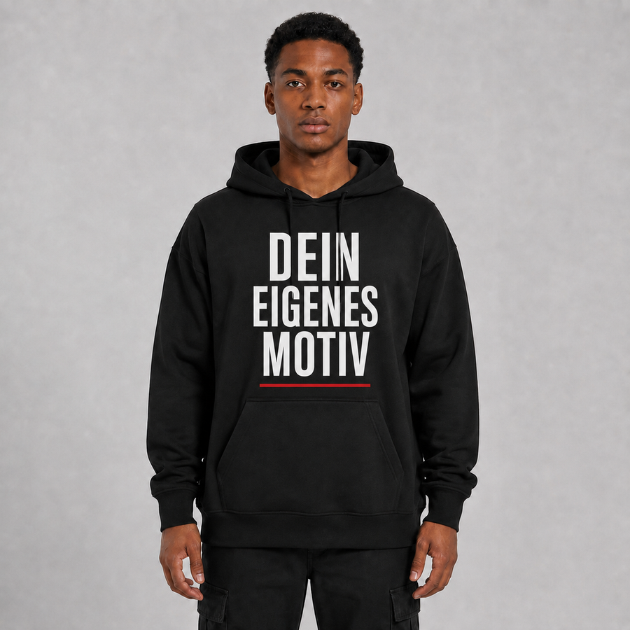 LOWKRATIEF Dein eigenes Design Oversize-Hoodie Frontansicht