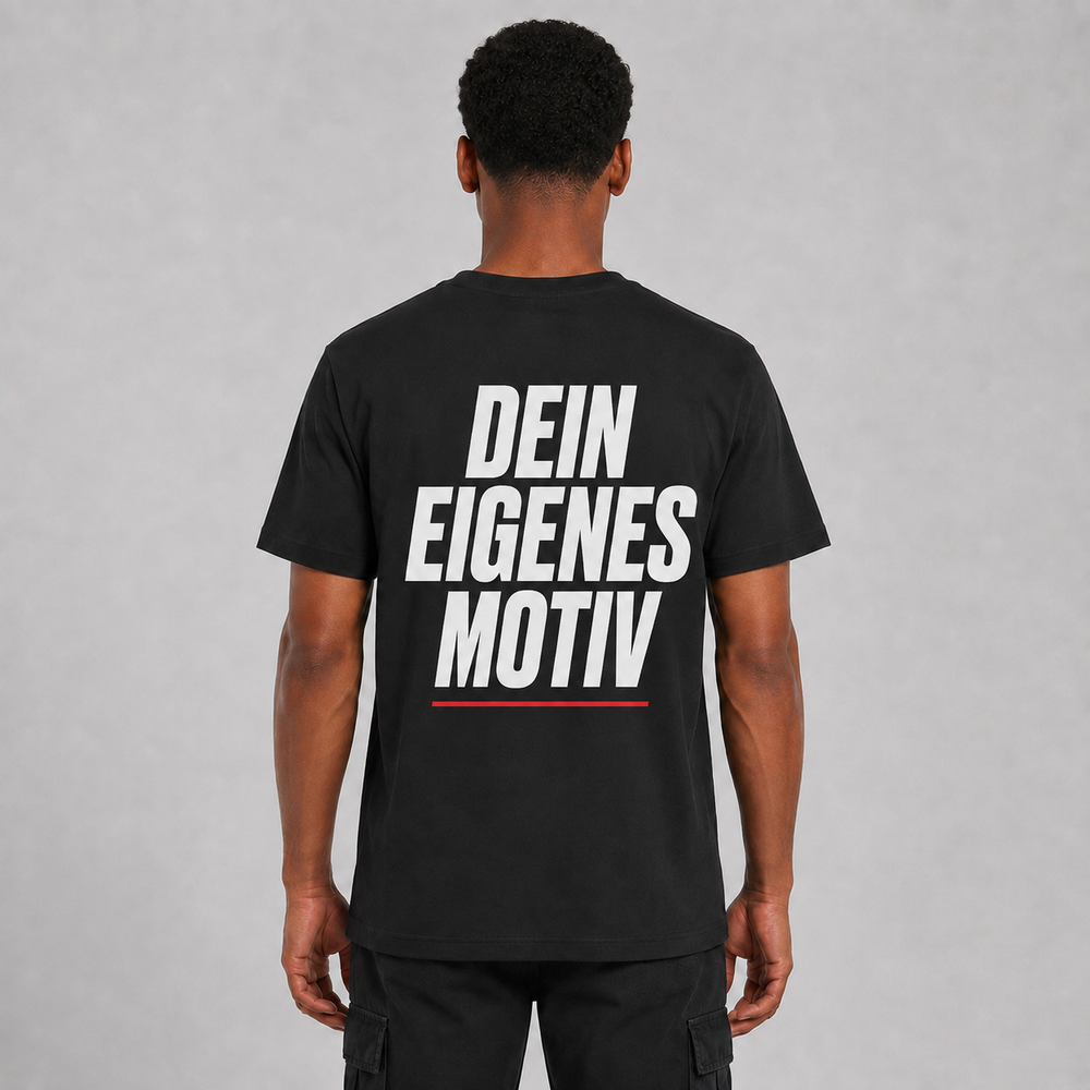 LOWKRATIEF Dein eigenes Design T-Shirt Rückenansicht