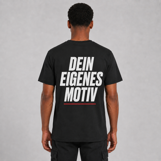 LOWKRATIEF Dein eigenes Design T-Shirt Rückenansicht