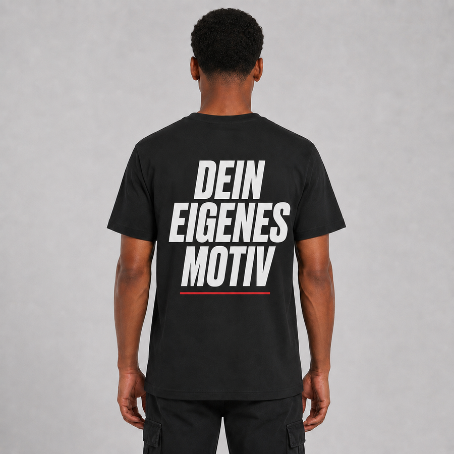 LOWKRATIEF Dein eigenes Design T-Shirt Rückenansicht
