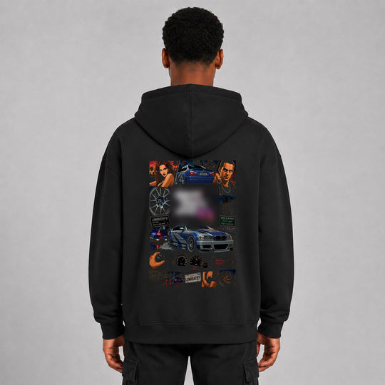 Grand Theft Tuning VI M3 Sparbundle – Hoodie Rückansicht
