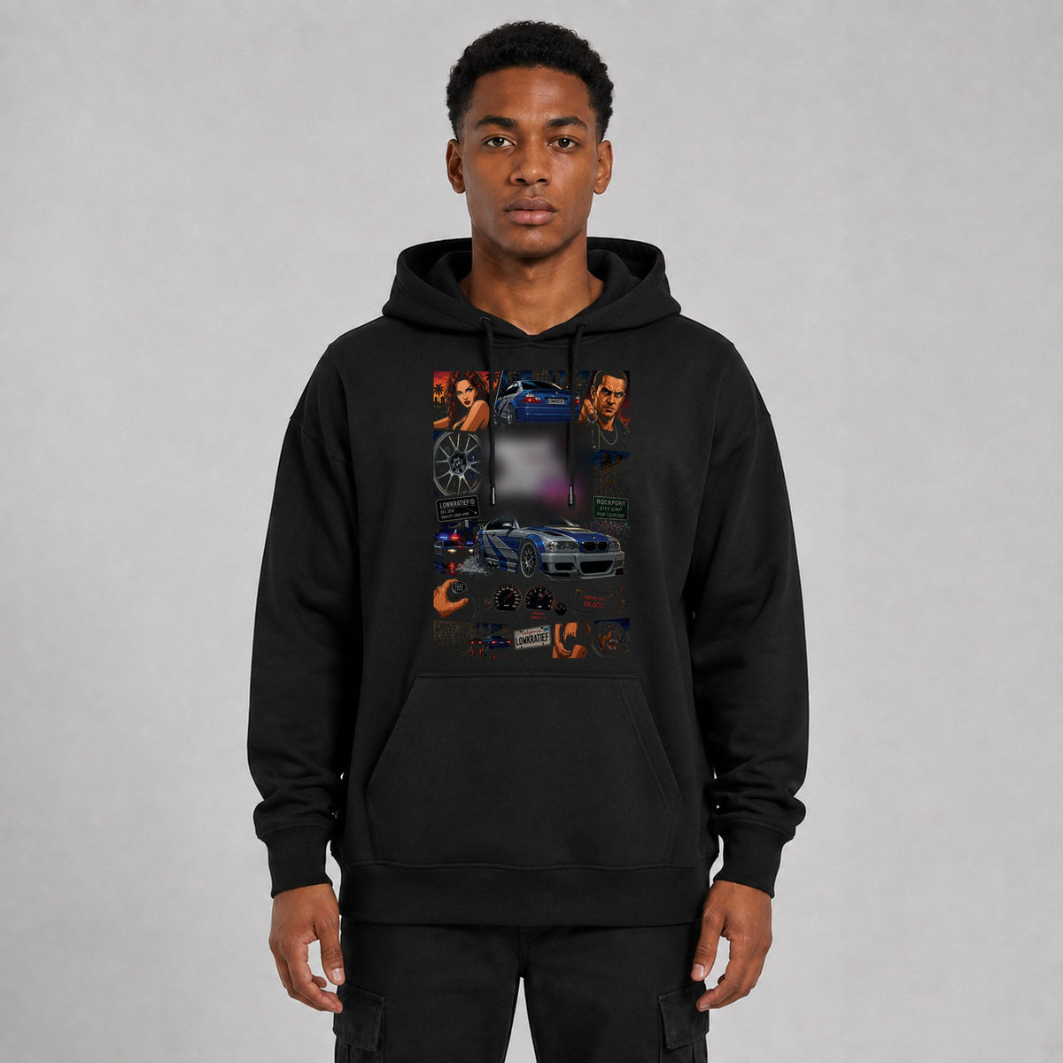 Grand Theft Tuning VI M3 Sparbundle – Hoodie Vorderansicht