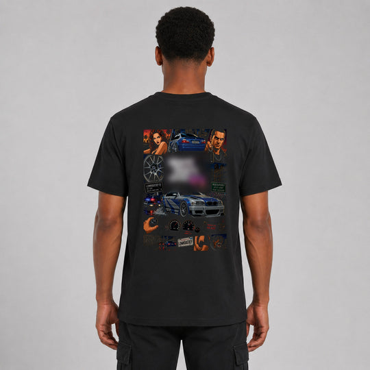 Grand Theft Tuning VI M3 Sparbundle – T-Shirt Rückansicht