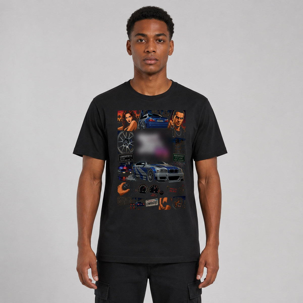 Grand Theft Tuning VI M3 Sparbundle – T-Shirt Vorderansicht