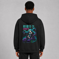 Hatsune Drift R34 Sparbundle – Hoodie Rückansicht