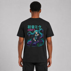 Hatsune Drift R34 Sparbundle – T-Shirt Rückansicht