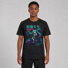 Hatsune Drift R34 Sparbundle – T-Shirt Vorderansicht