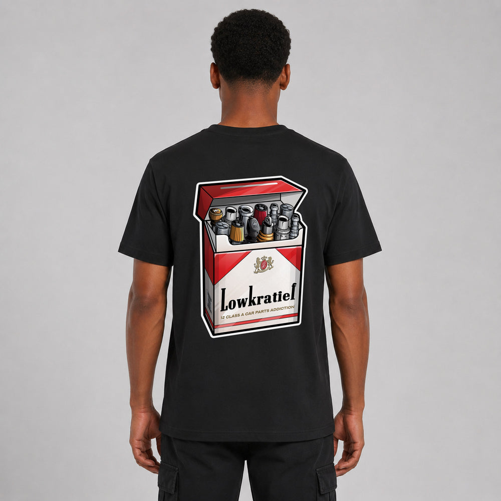 LOWKRATIEF Addiction T-Shirt – Rückansicht