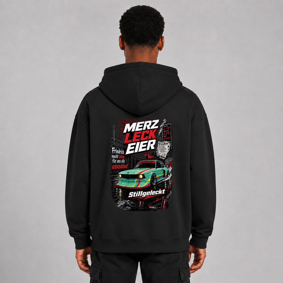 Leck Eier Sparbundle – Hoodie Rückansicht
