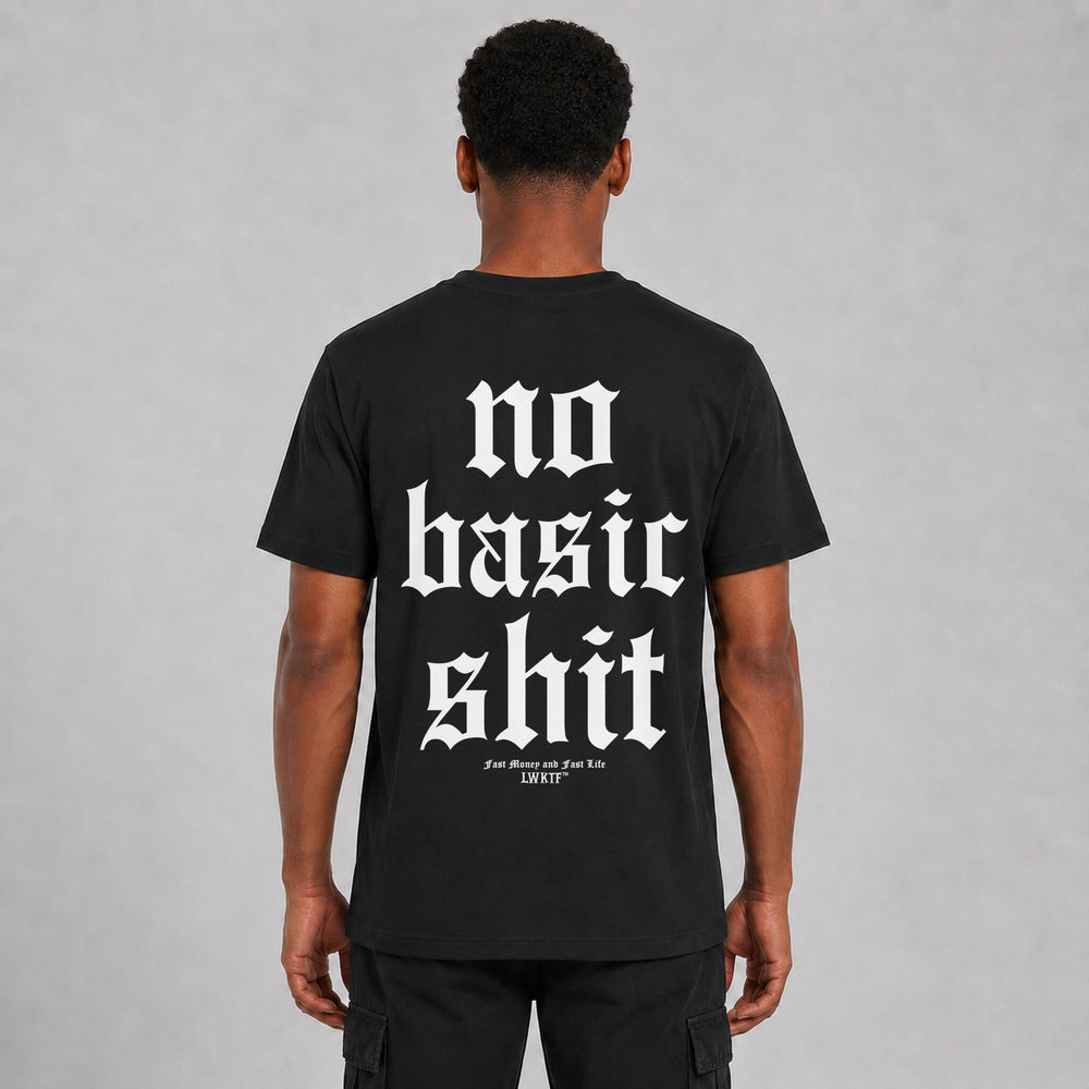 LOWKRATIEF No basic shit T-Shirt – Rückansicht