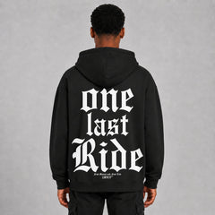 One last Ride Sparbundle – Hoodie Rückansicht