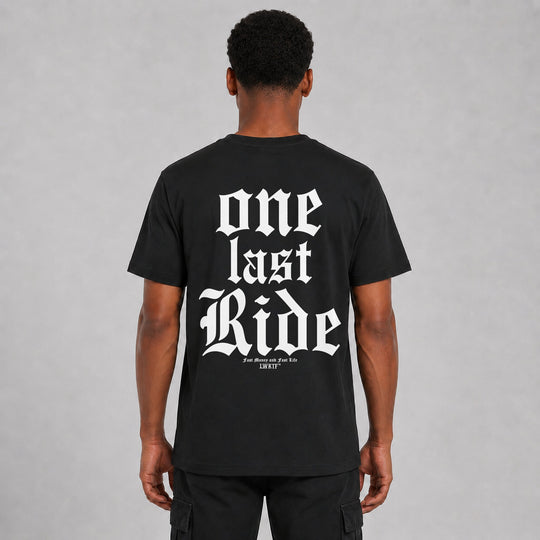 LOWKRATIEF One last Ride T-Shirt – Rückansicht
