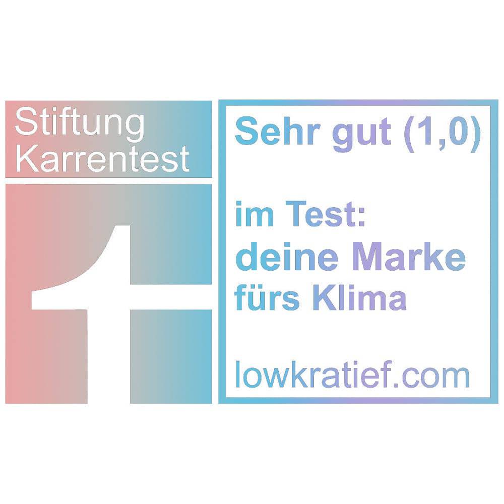 Stiftung Karrentest alle Marken Aufkleber - LOWKRATIEF