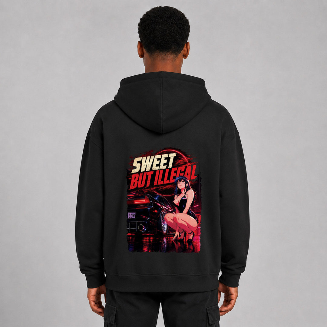 Sweet But Illegal Sparbundle – Hoodie Rückansicht