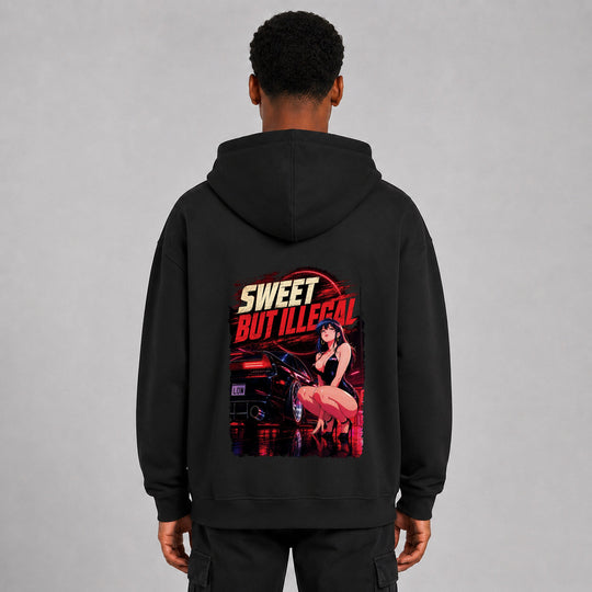 Sweet But Illegal Sparbundle – Hoodie Rückansicht