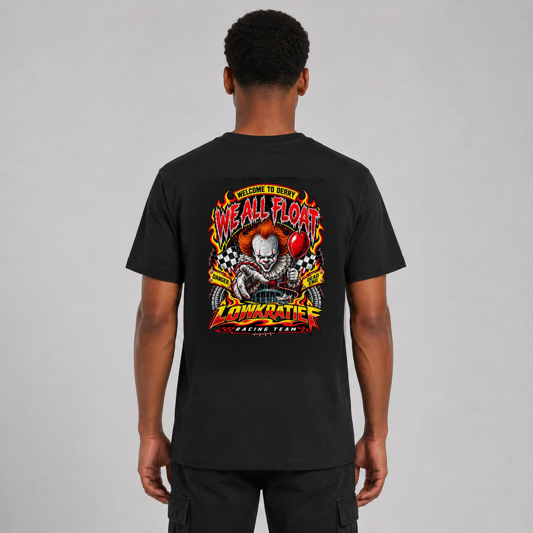 LOWKRATIEF We All Float T-Shirt mit korrigiertem Backprint