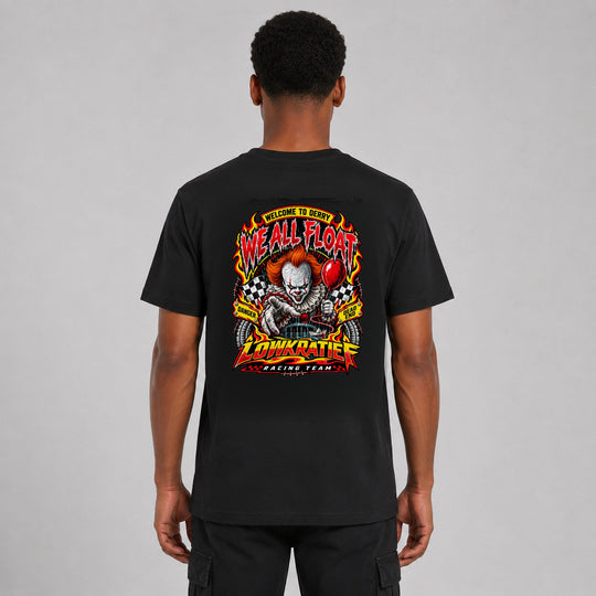 LOWKRATIEF We All Float T-Shirt mit korrigiertem Backprint