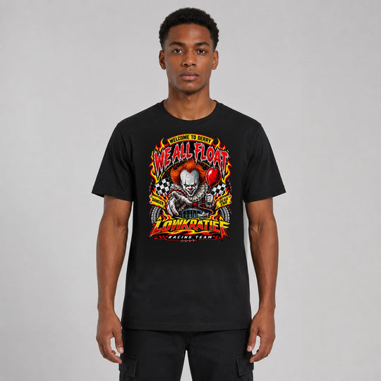 LOWKRATIEF We All Float T-Shirt mit korrigiertem Frontprint