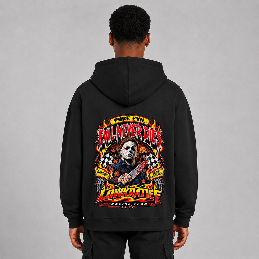 Evil Never Dies Oversize-Hoodie – Lowkratief