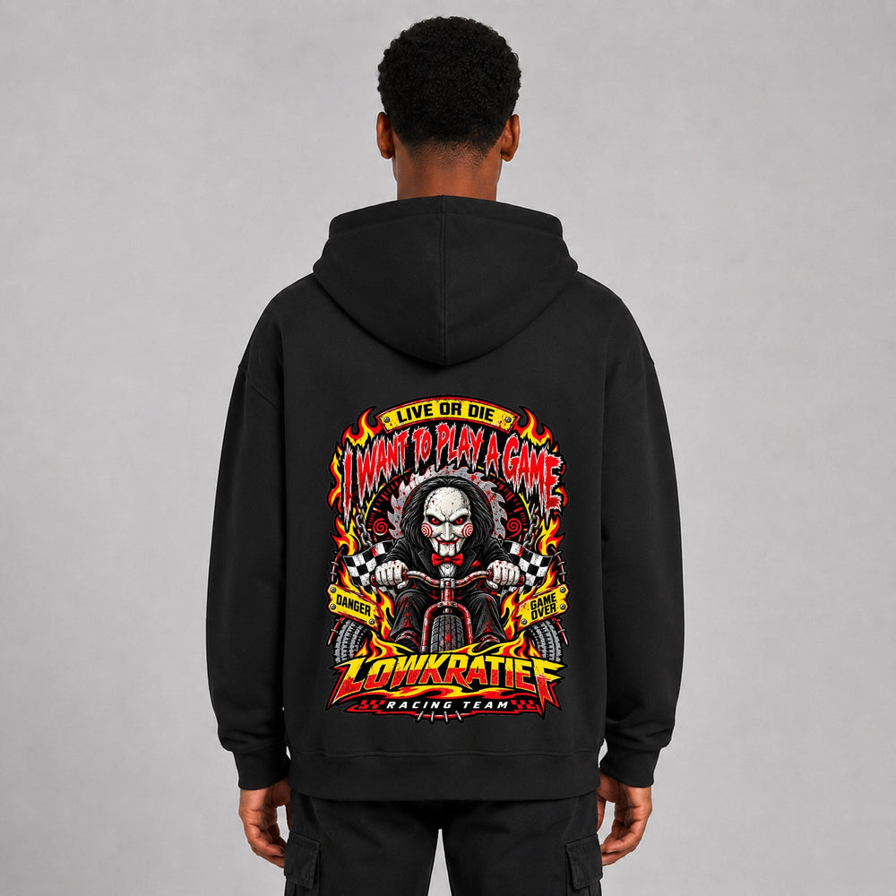 I Want to Play a Game Oversize-Hoodie