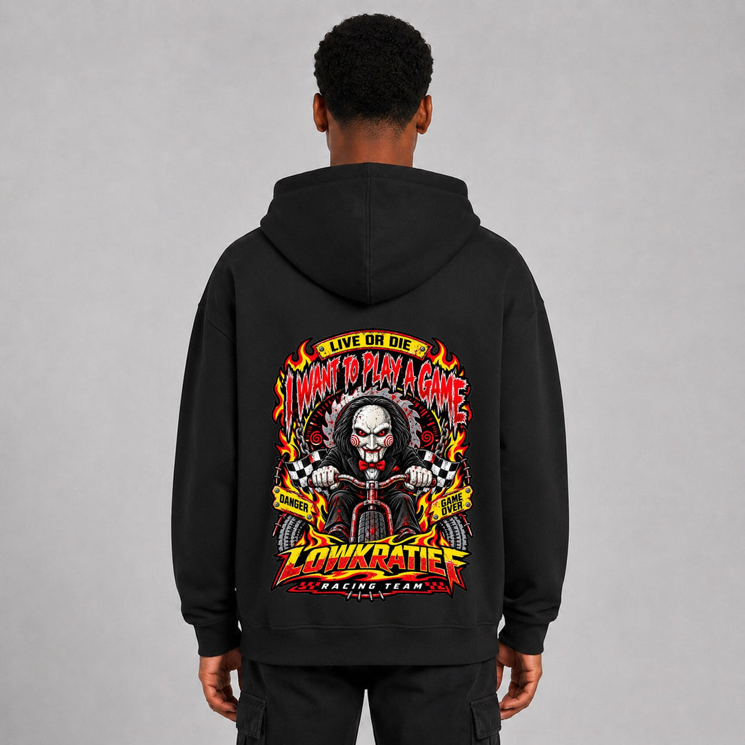 I Want to Play a Game Oversize-Hoodie – Lowkratief