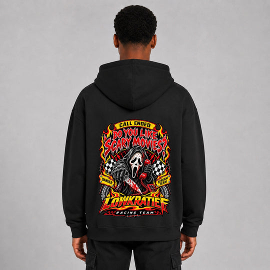 Do You Like Scary Movies? Oversize-Hoodie – Lowkratief