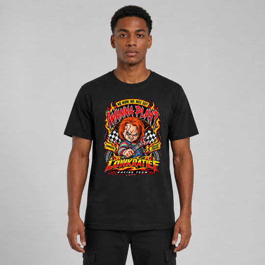Wanna Play? T-Shirt – Lowkratief